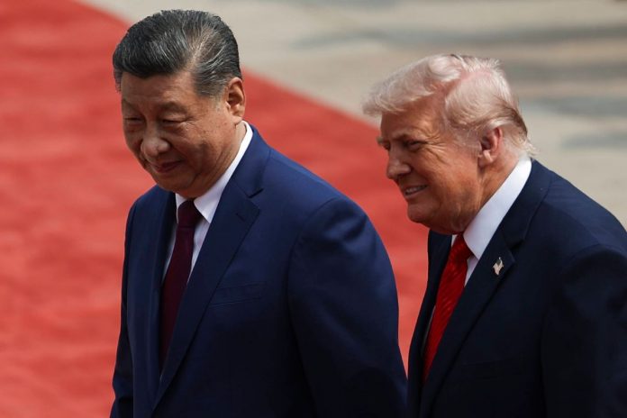 Xi Jinping i Donald Trump.