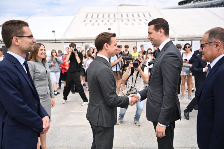 Krzysztof Bosak i Jordan Bardella.