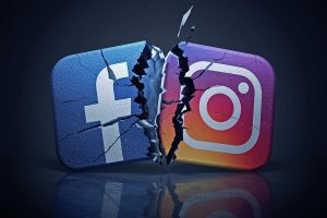 ten dzień nadszedł! Globalna awaria firmy Meta, nie działaja Facebook i Instagram. Zdjęcie ilustracyjne. / Grafika: Canva