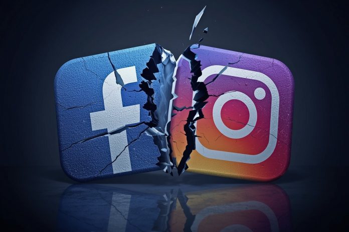 ten dzień nadszedł! Globalna awaria firmy Meta, nie działaja Facebook i Instagram. Zdjęcie ilustracyjne. / Grafika: Canva