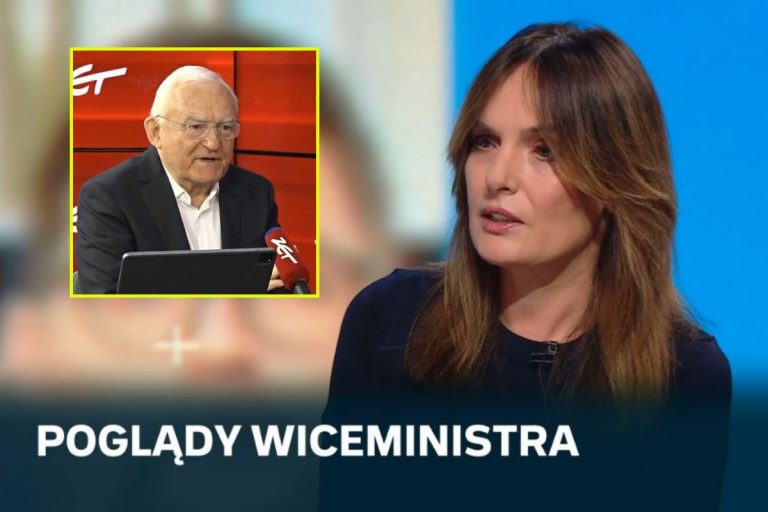 Dorota Gawryluk oraz Leszek Miller.