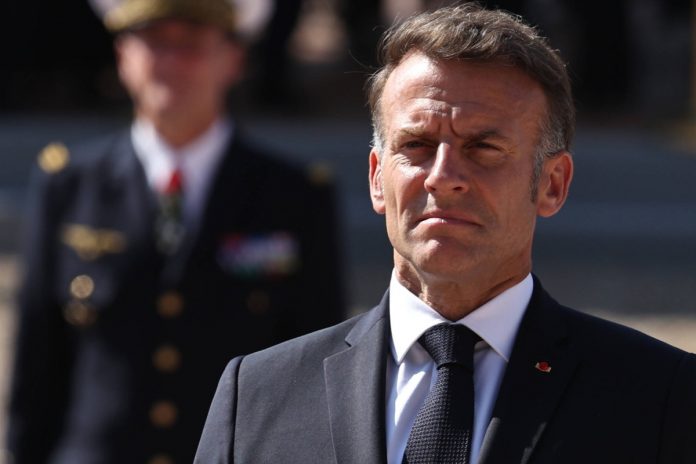 NCZAS.INFO | Prezydent Francji Emmanuel Macron. Foto: PAP/EPA