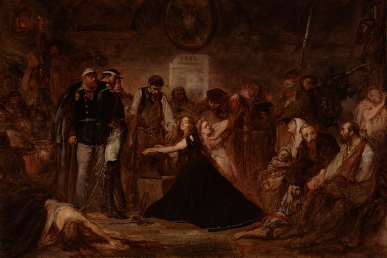 NCZAS.INFO | Obraz "Polonia – Rok 1863" Jana Matejki. / foto: domena publiczna