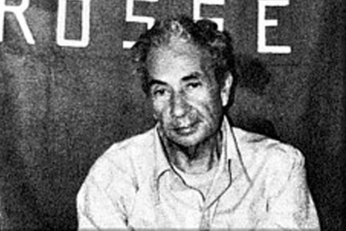 Aldo Moro w trakcie porwania przez terrorystów z Czerwonych Brygad.