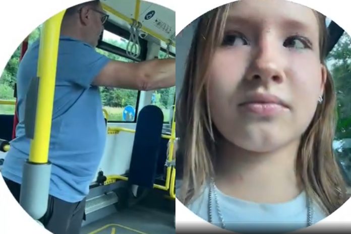 NCZAS.INFO | Zwyzywanie ukraińskich nastolatek w autobusie to dzisiaj większa zbrodnia niż ukraińskie ludobójstwo na Polakach. Foto: print screen X