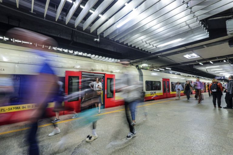 Warszawskie metro.