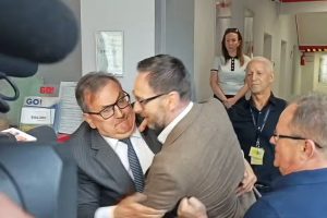 Daniel Obajtek i Wojciech Kotlarek.