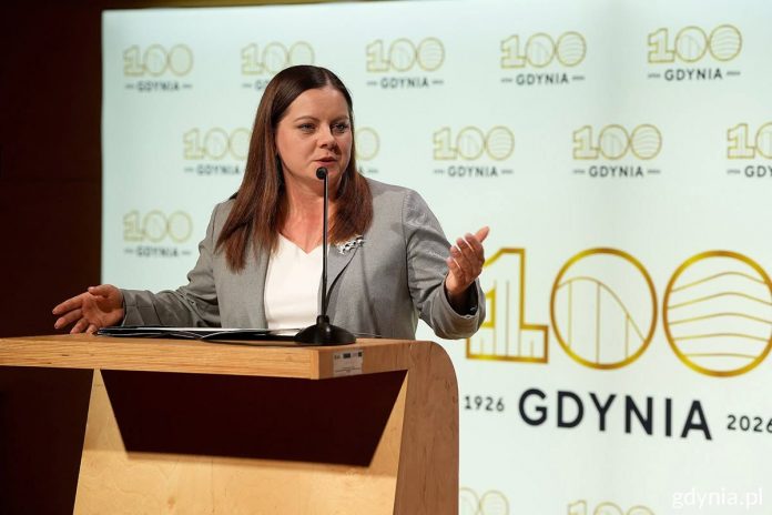 Aleksandra Kosiorek, prezydent Gdyni.