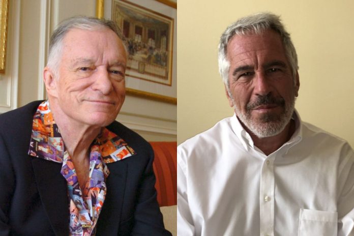 Hugh Hefner oraz Jeffrey Epstein.