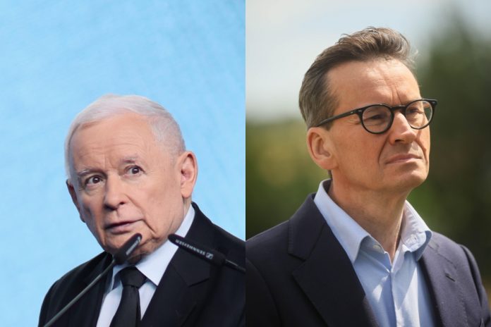 NCZAS.INFO | Jarosław Kaczyński i Mateusz Morawiecki. Foto: PAP