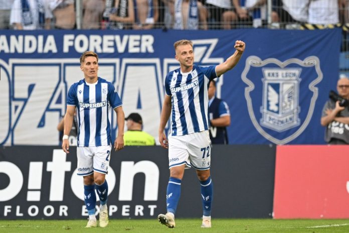 Piłkarze Lecha Poznań, Mateusz Skrzypczak i Joel Pereira.
