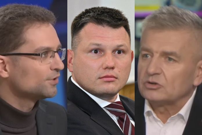 Michał Wawer, Sławomir Mentzen oraz Bartosz Arłukowicz.