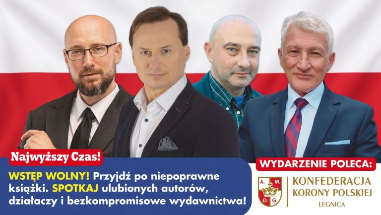 Jelenia Góra (03.10) i Legnica (04.10): Sommer, Skalski, Płużański, Figura i inni na Targach Książki Bez Cenzury