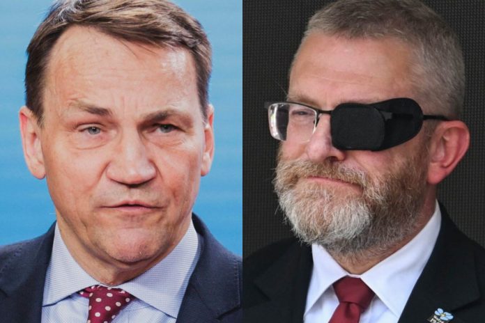 NCZAS.INFO | Radosław Sikorski oraz Grzegorz Braun.