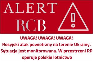 NCZAS.INFO | Alert RCB. Obrazek ilustracyjny. Źródło: X/RCB