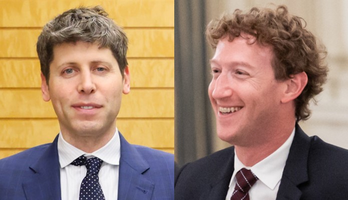 Sam Altman i Mark Zuckerberg. Foto: wikimedia