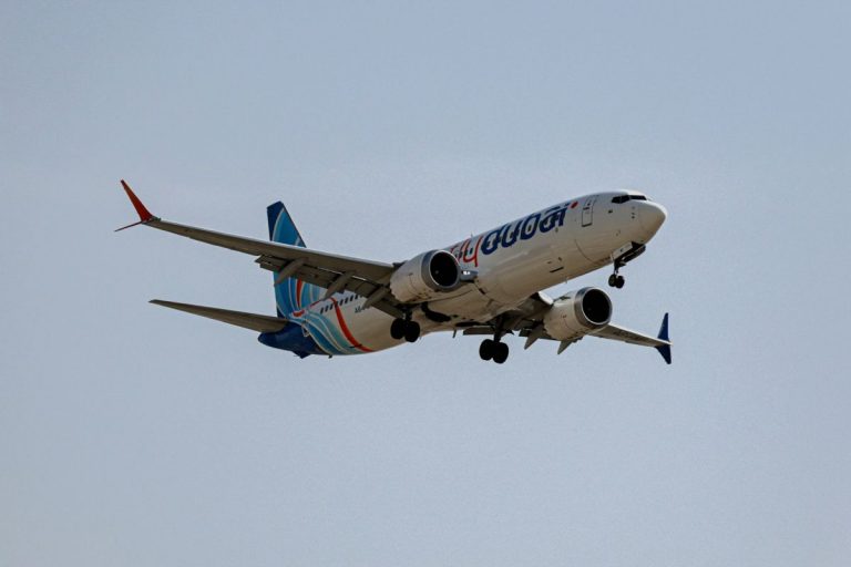 Samolot linii Flydubai.