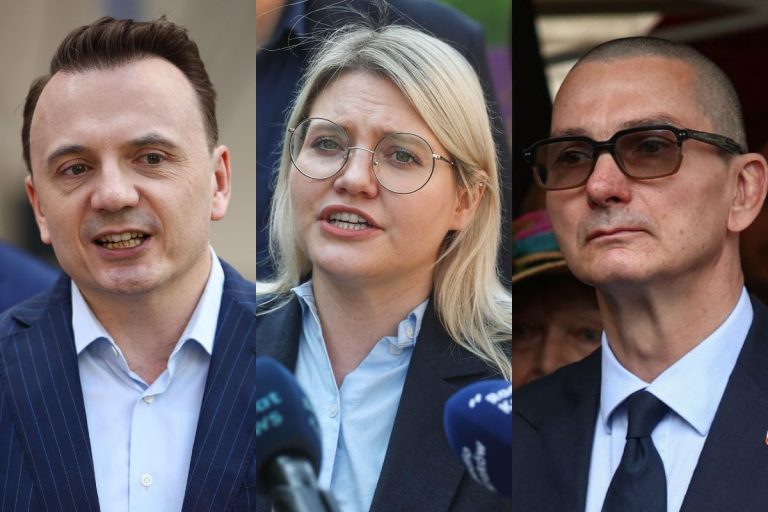 Łukasz Gibała, Aleksandra Owca oraz Michał Klimek.