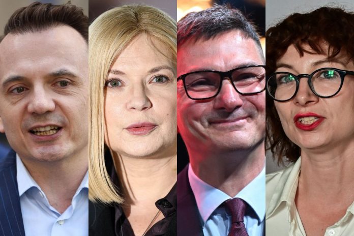 Łukasz Gibała, Monika Piątkowska, Michał Klimek oraz Daria Gosek-Popiołek.
