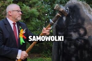 grzegorz braun hrubieszow dolhobyczow pomnik upa