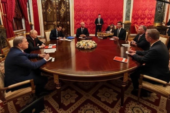NCZAS.INFO | Władimir Putin spotkał się w sobotę na Kremlu ze specjalnymi wysłannikami prezydenta USA Donalda Trumpa, Steve’em Witkoffem i Jaredem Kushnerem. Foto: X/@MID_RF