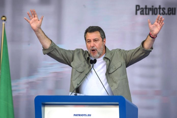 NCZAS.INFO | Matteo Salvini. Foto: PAP/EPA
