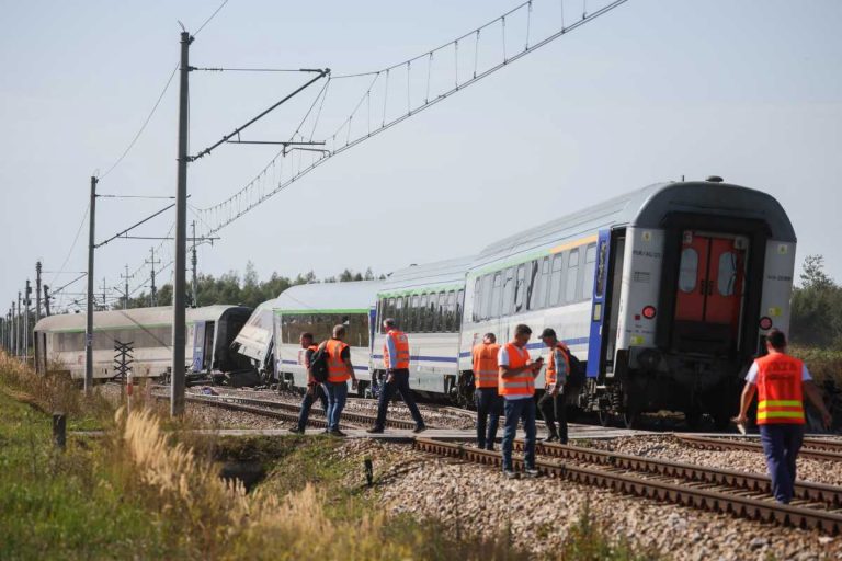Sokolniki Suche, wypadek na przejeździe kolejowym.