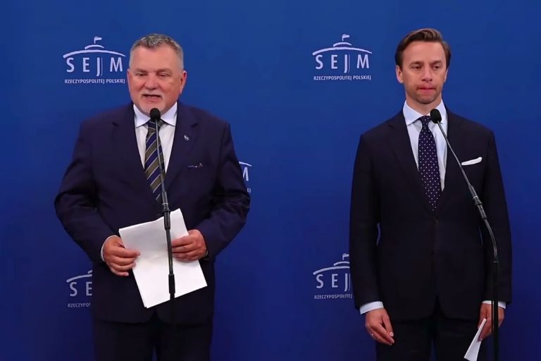 Andrzej Zapałowski i Krzysztof Bosak.