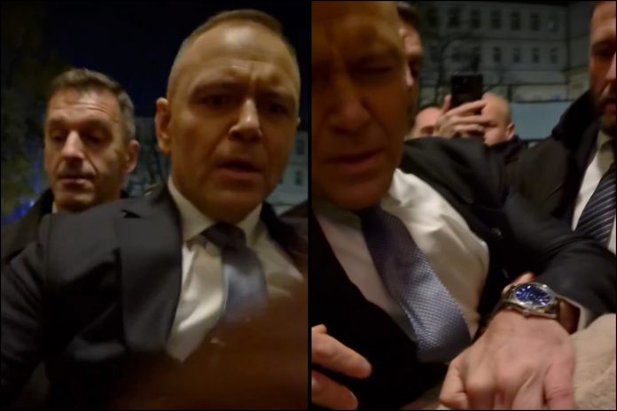 Prezydent Karol Nawrocki wszedł do Trybunału Konstytucyjnego.