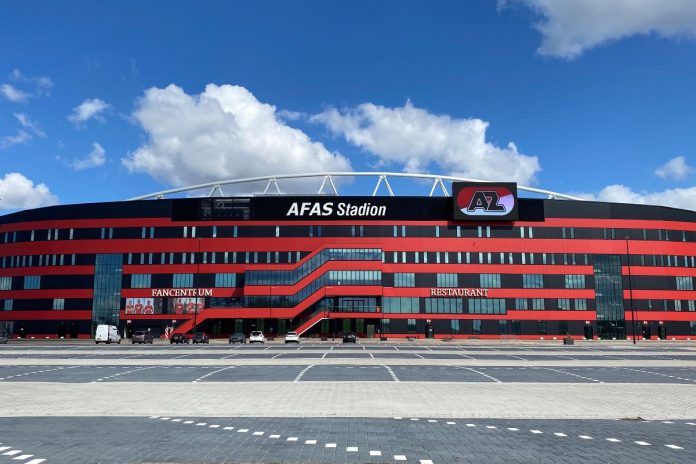 AFAS Stadion, na którym występuje AZ Alkmaar.
