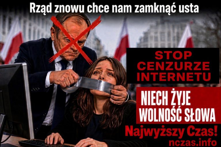 Druk 3003 – pikieta Najwyższego CZASU! pod Sejmem w obronie wolności słowa