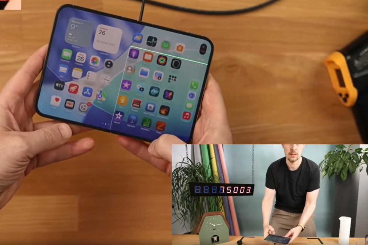 iPhone Duo pękł w teście wytrzymałości Kuby Klawitera