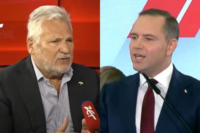 Aleksander Kwaśniewski oraz Karol Nawrocki.