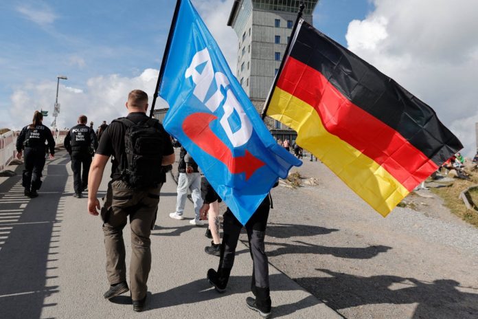 NCZAS.INFO | Zwolennicy niemieckiej AfD. Zdjęcie ilustracyjne. Foto: PAP/DPA
