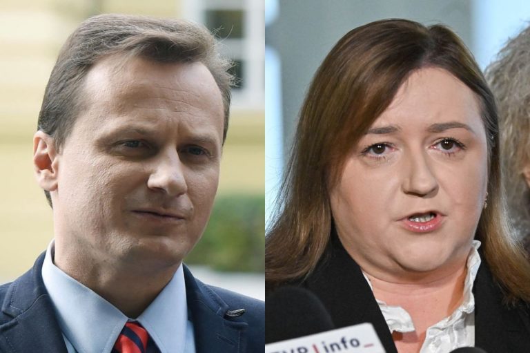 Tomasz Sommer oraz Olga Semeniuk-Patkowska.