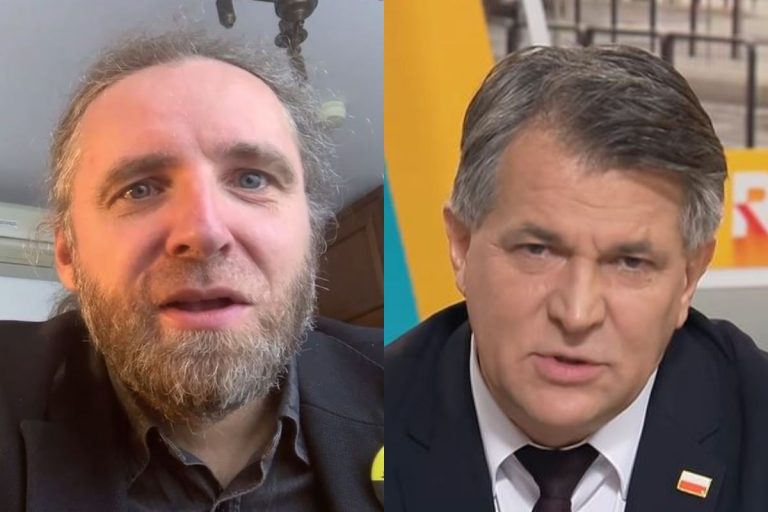Dobromir Sośnierz oraz Piotr Kaleta