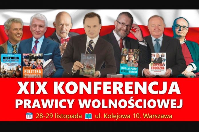 NCZAS.INFO | XIX Konferencja Prawicy Wolnościowej ruszy już 28 listopada. Foto: nczas